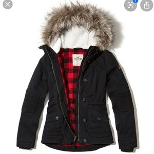 Flannel lined twill Jacket